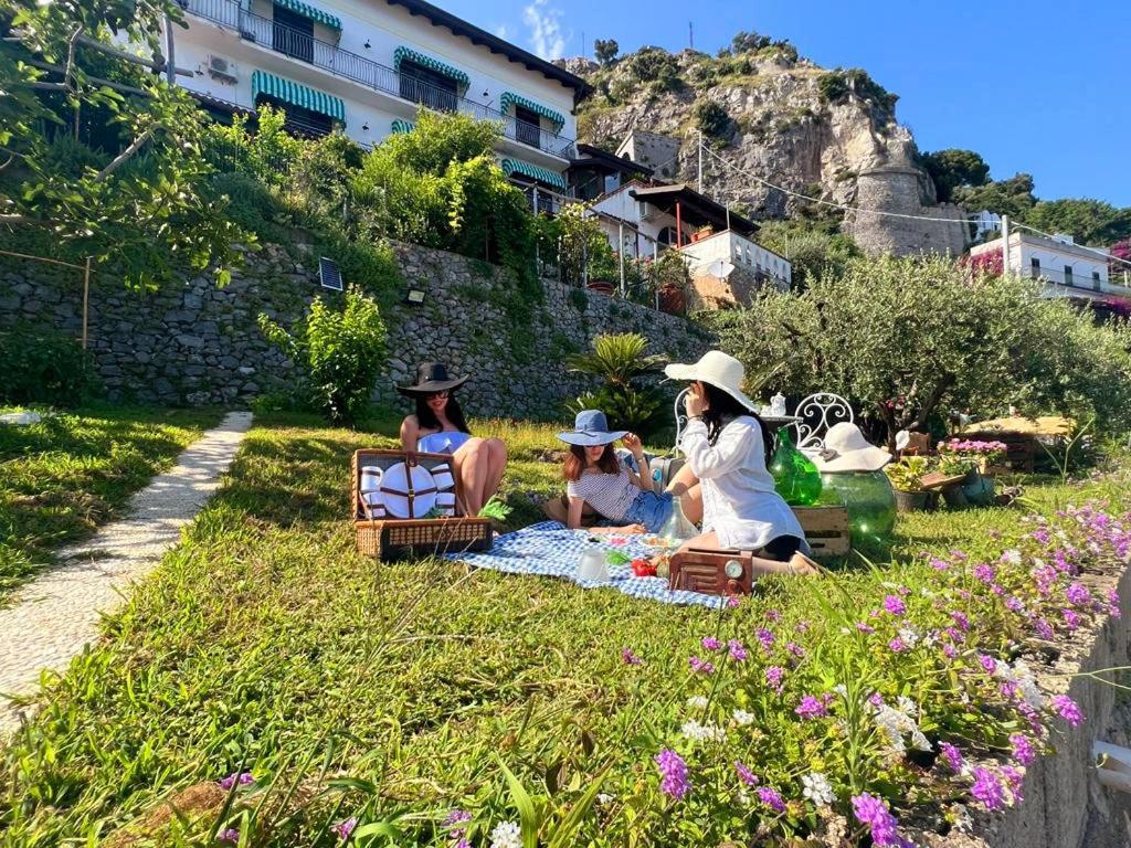 Villa Lucia Conca dei Marini Eksteriør billede
